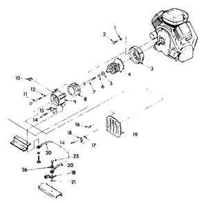 Control Generator Diagram and Parts List for 9404-2-3ZC40A  Briggs and Stratton Generator